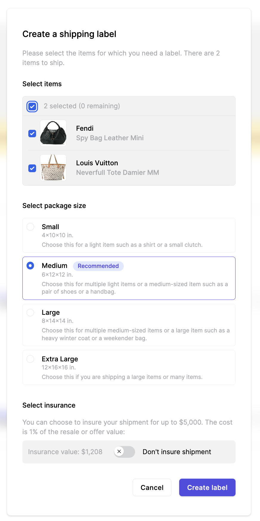 Customization Options: Customer select the package size and, if applicable based on your shipping customizations, can choose to opt for…