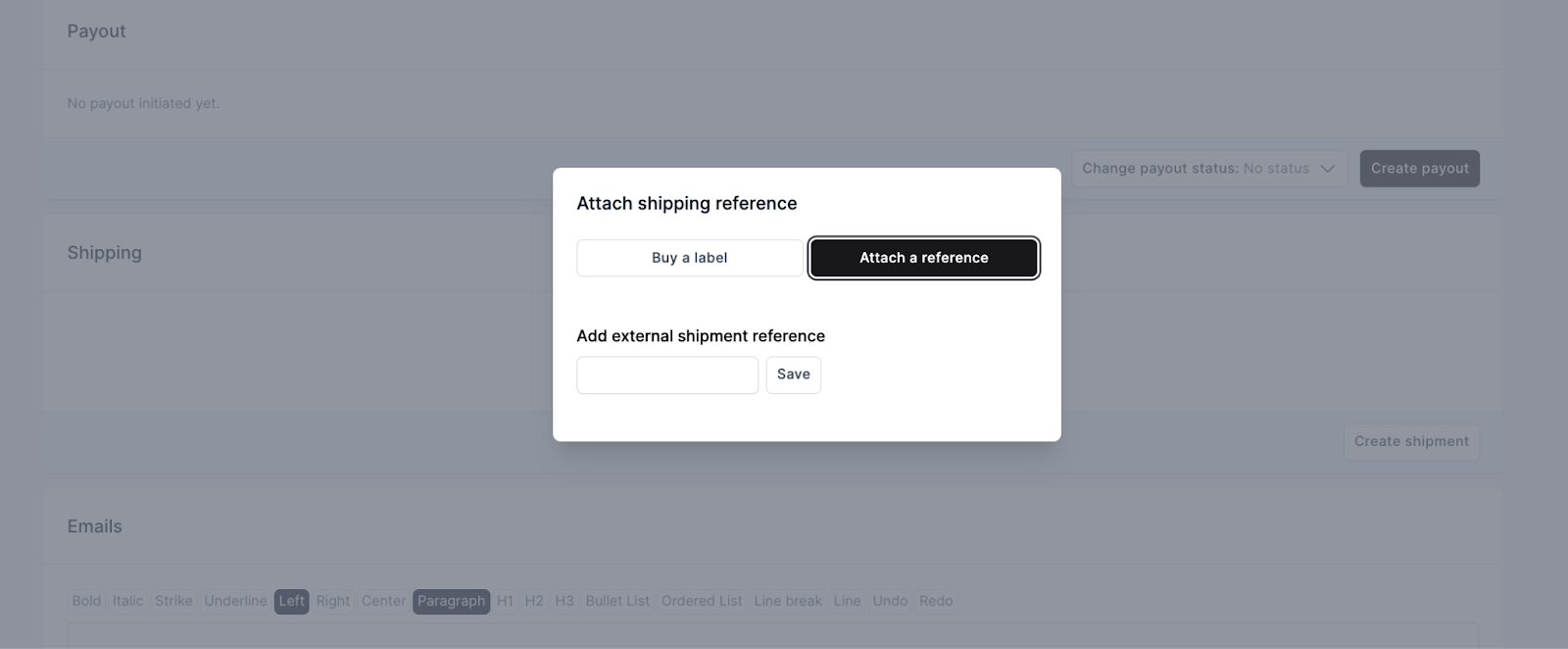 You do not have to use our Trendful Shipping service